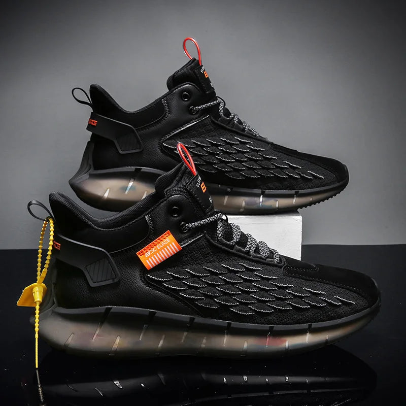 Men's Luxury Casual Sneakers – Breathable Fashion Trainers & Running Shoes