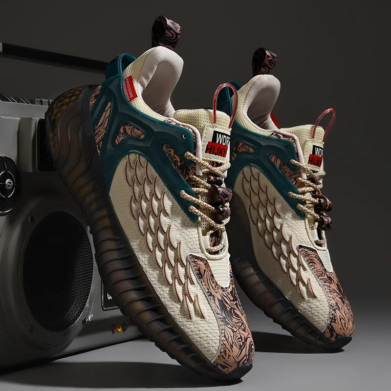 Men's Luxury Casual Sneakers – Breathable Fashion Trainers & Running Shoes