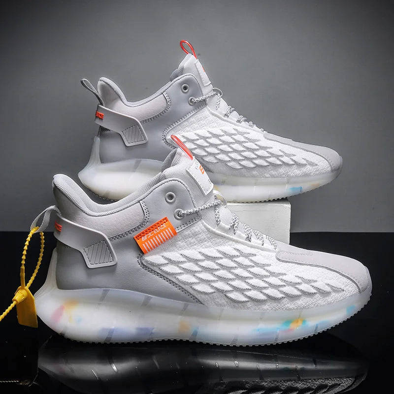 Men's Luxury Casual Sneakers – Breathable Fashion Trainers & Running Shoes