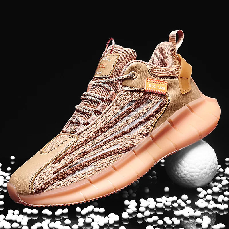 Men's Luxury Casual Sneakers – Breathable Fashion Trainers & Running Shoes