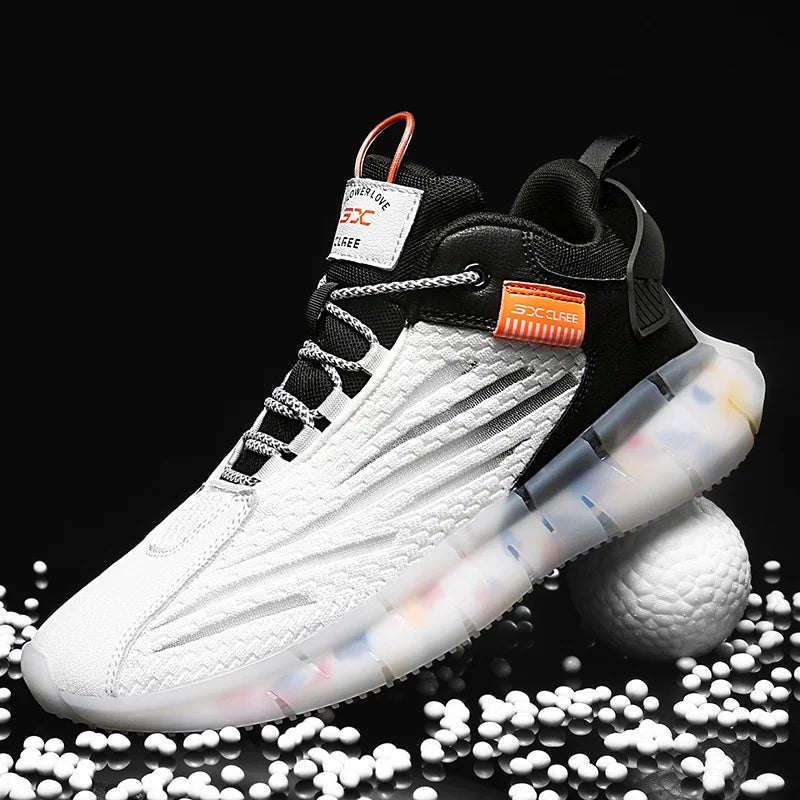 Men's Luxury Casual Sneakers – Breathable Fashion Trainers & Running Shoes