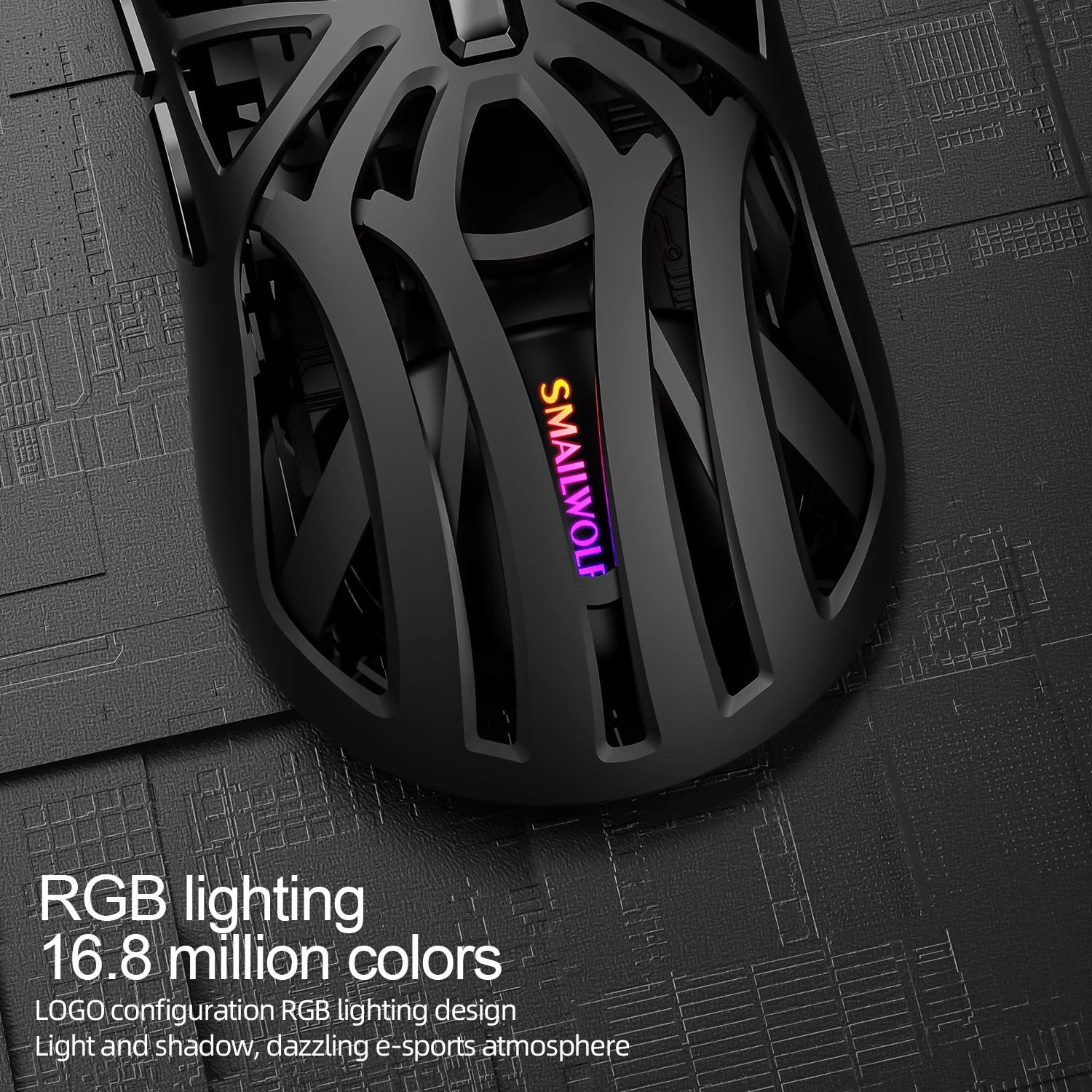SMAILWOLF RS8 Wireless Gaming Mouse