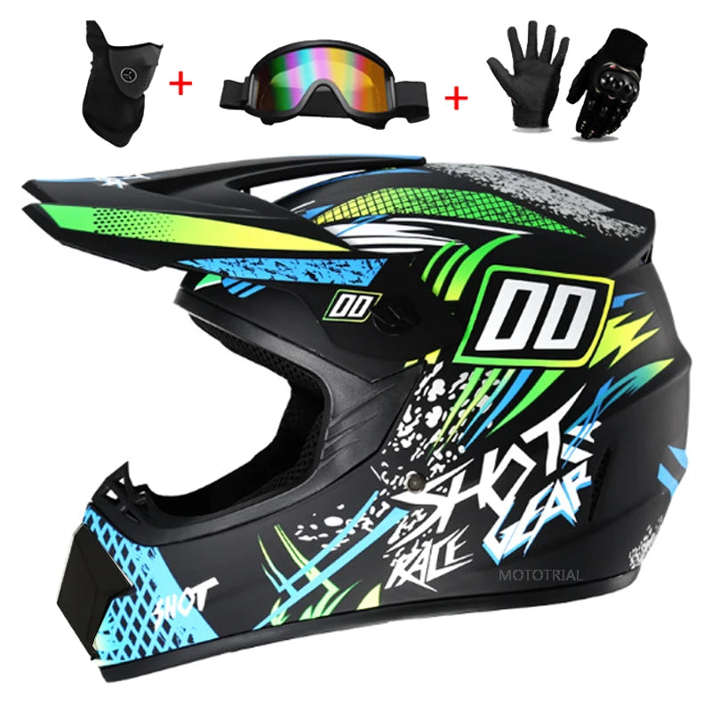 TrailBlaze Off-Road Full Face Helmet