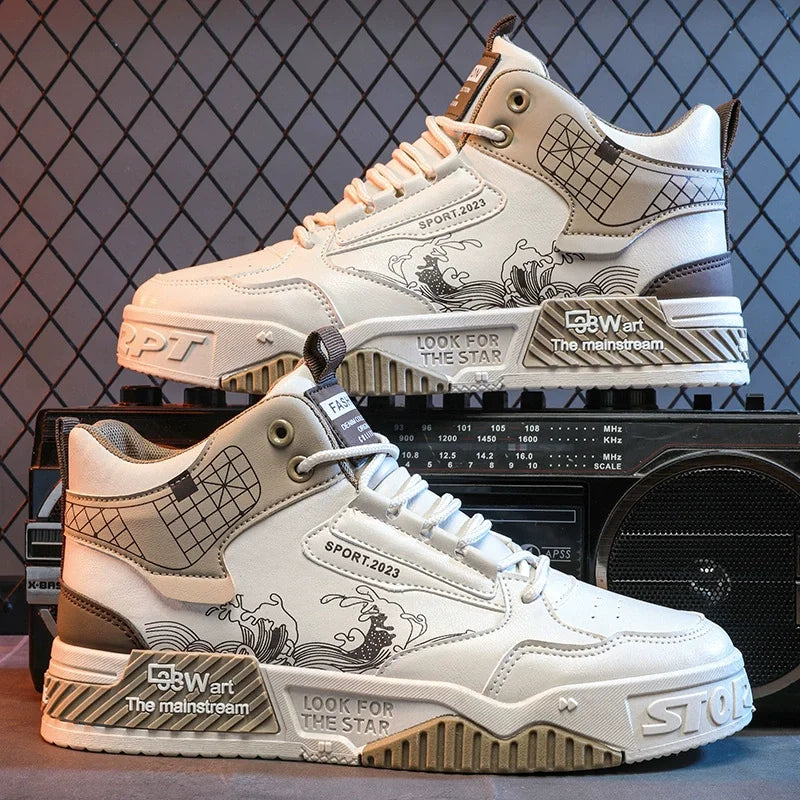Men’s Luxury Summer Leather Sneakers