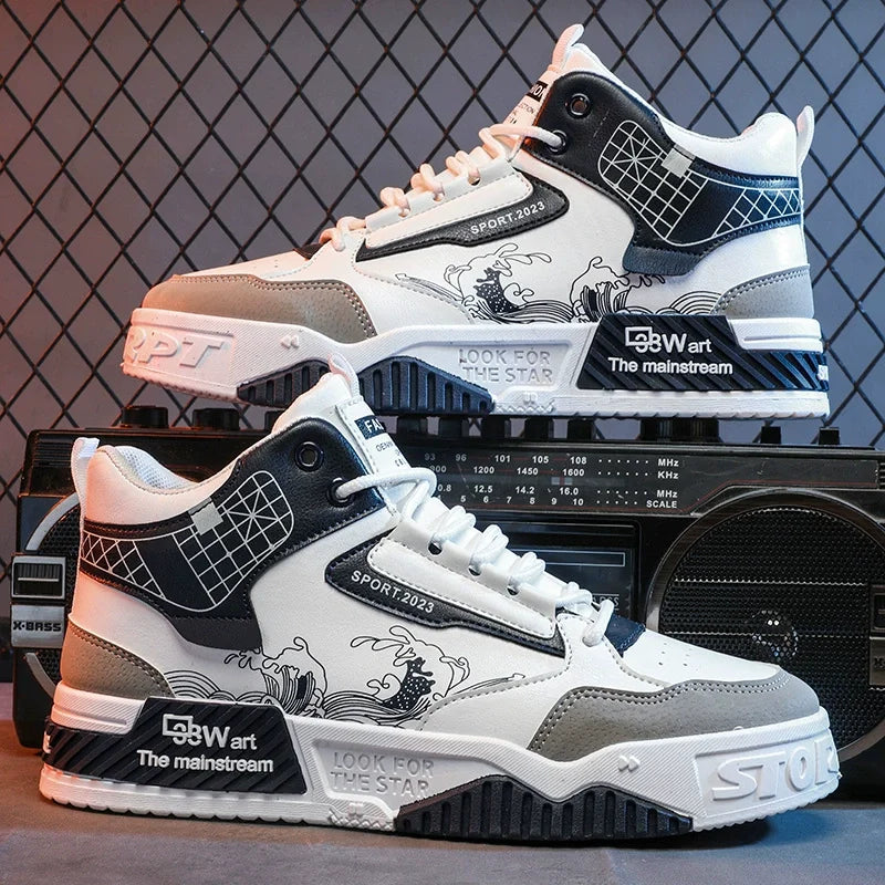 Men’s Luxury Summer Leather Sneakers