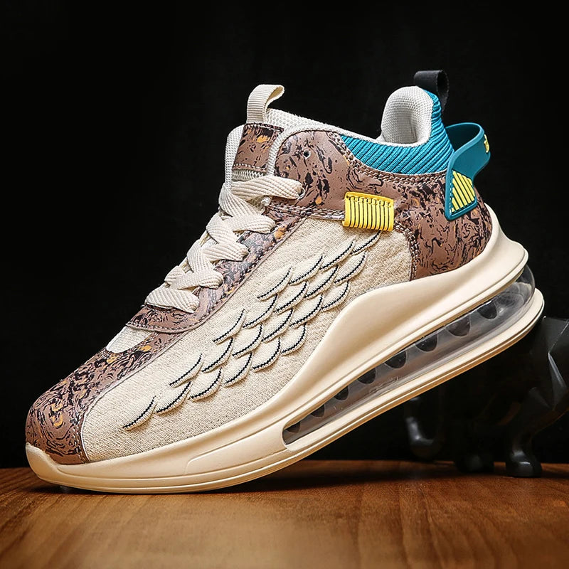 Men's Luxury Casual Sneakers – Breathable Fashion Trainers & Running Shoes