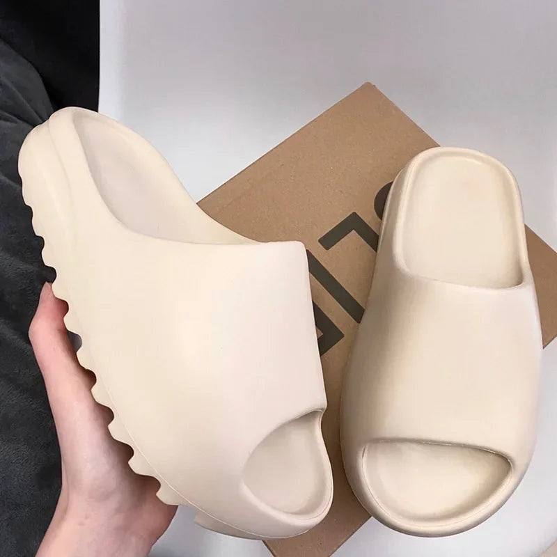 Unisex Cloud Soft-Soled EVA Sandals – Comfortable Beach Slides for Men and Women
