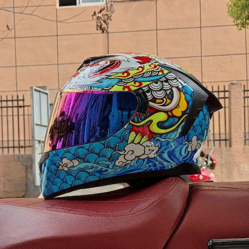 SafeRide Modular Full Face Helmet