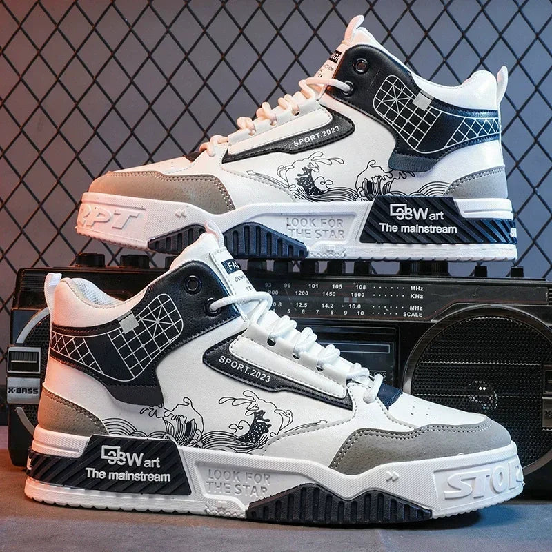 Men’s Luxury Summer Leather Sneakers