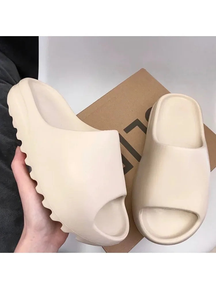 Unisex Cloud Soft-Soled EVA Sandals – Comfortable Beach Slides for Men and Women
