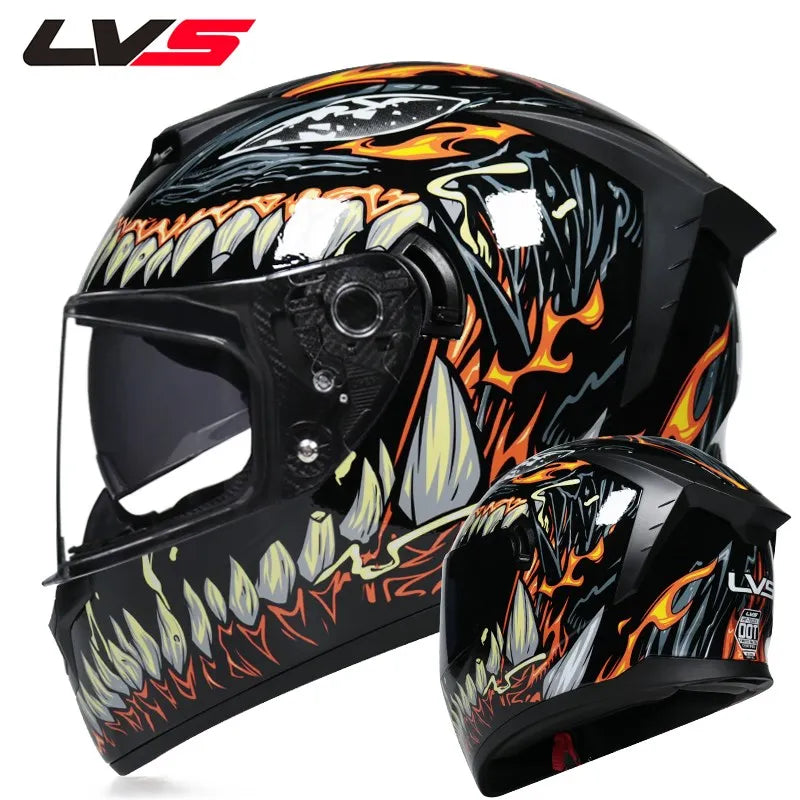 SafeRide Modular Full Face Helmet