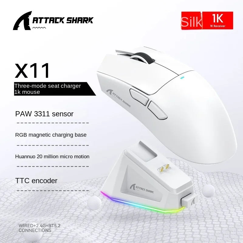 Attack Shark X11 Wireless Gaming Mouse