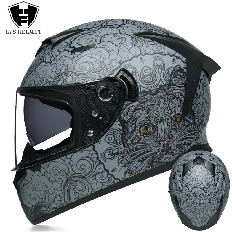 SafeRide Modular Full Face Helmet
