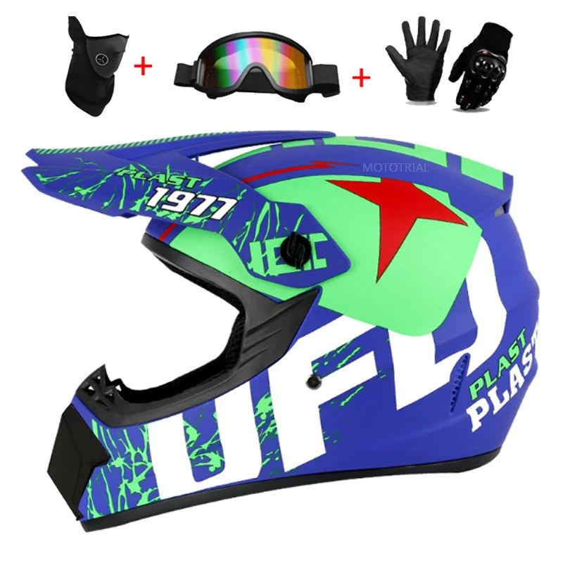 TrailBlaze Off-Road Full Face Helmet