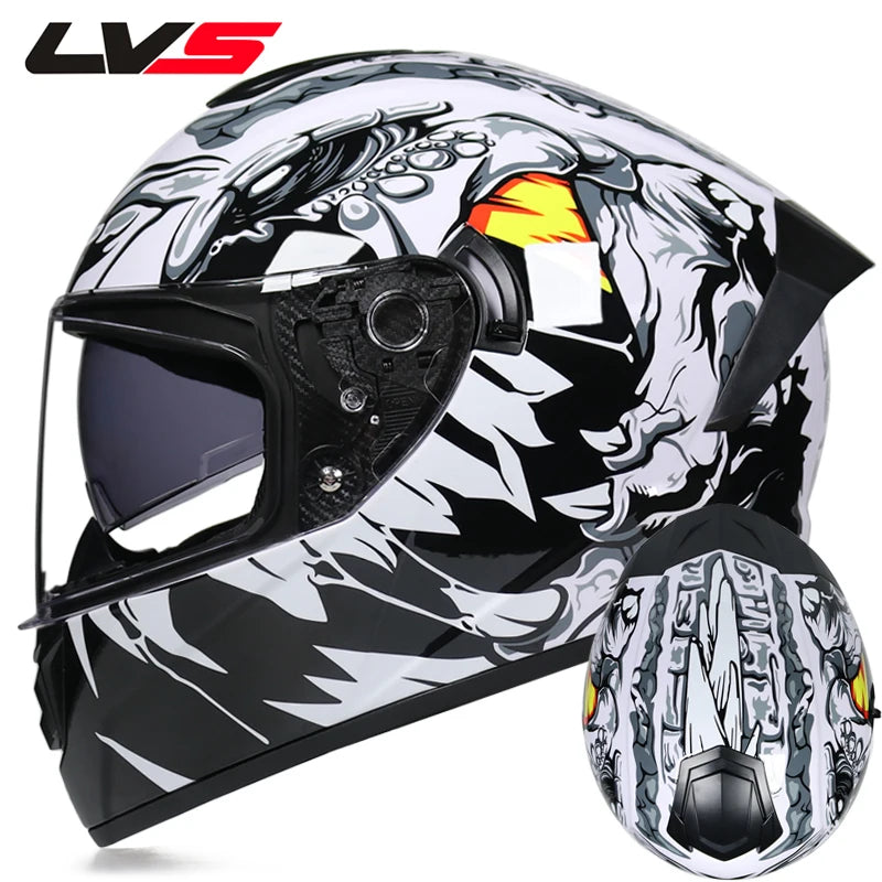 AeroWarm Double Visor Full Face Helmet
