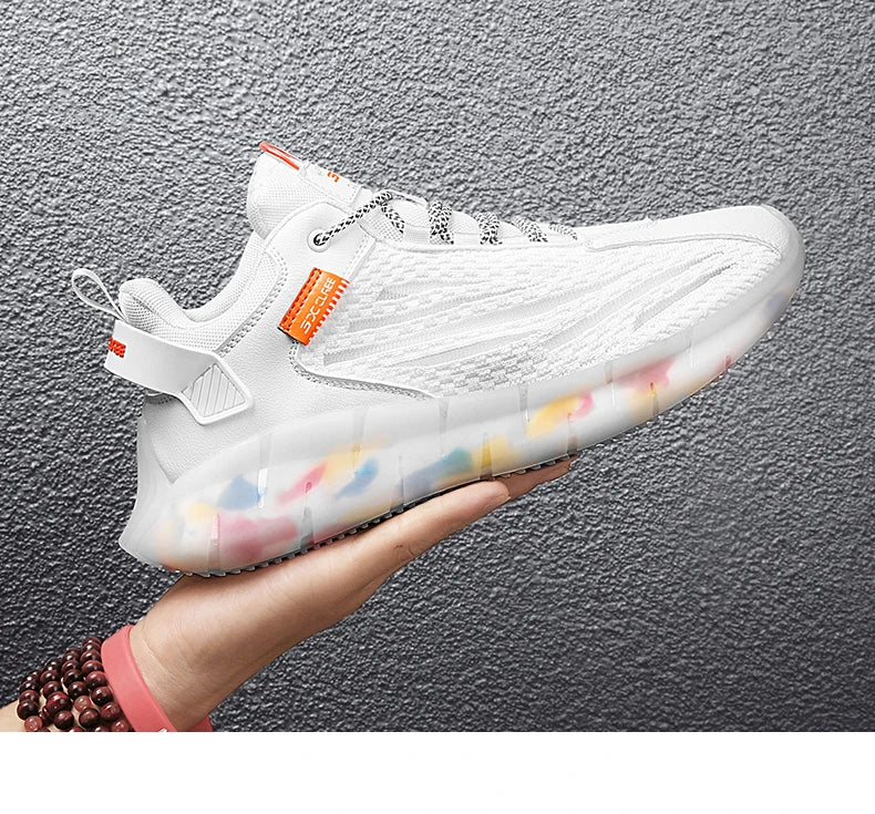 Men's Luxury Casual Sneakers – Breathable Fashion Trainers & Running Shoes