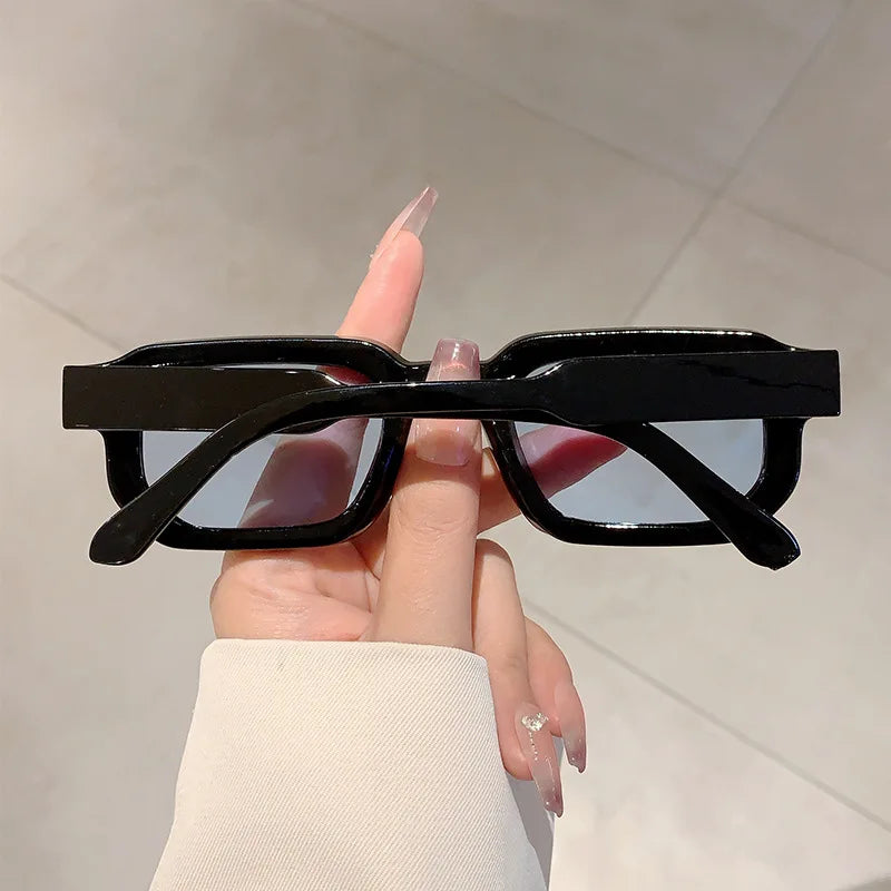 Luxury Retro Rectangle Sunglasses – Unisex UV400 Fashion Eyewear