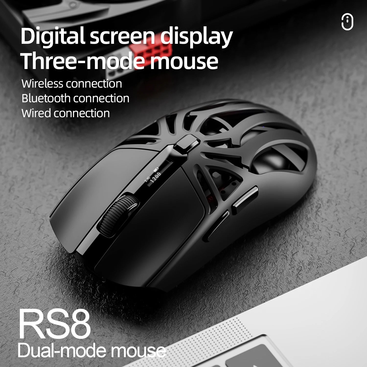 SMAILWOLF RS8 Wireless Gaming Mouse