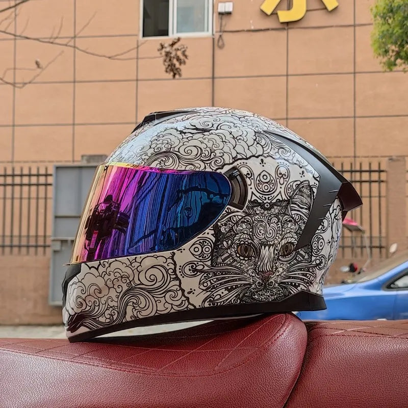SafeRide Modular Full Face Helmet