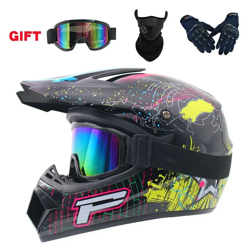 TrailBlaze Off-Road Full Face Helmet