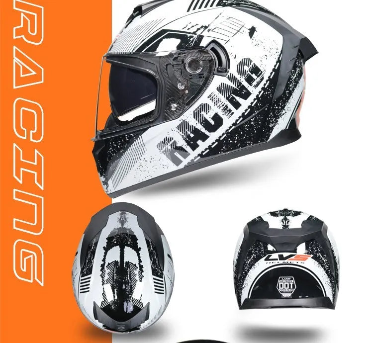 SafeRide Modular Full Face Helmet