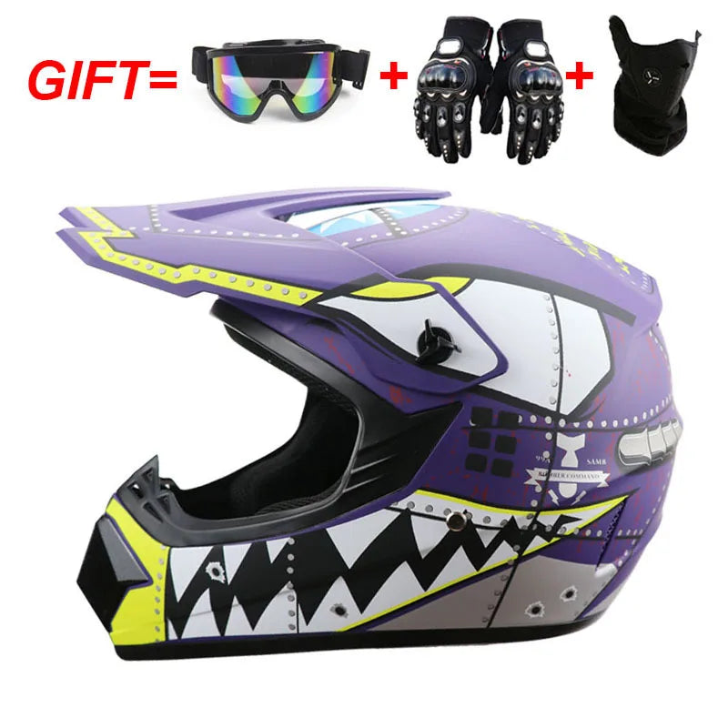 TrailBlaze Off-Road Full Face Helmet