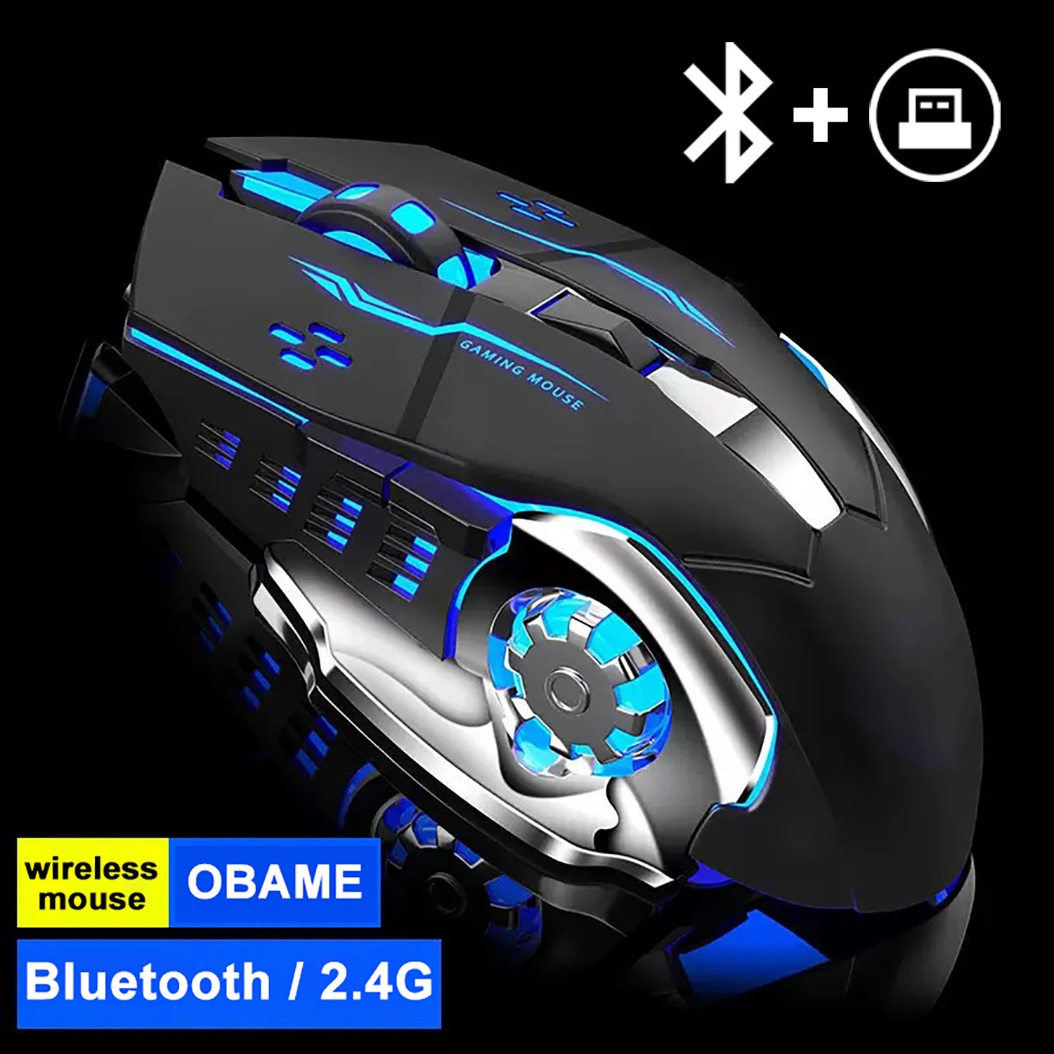 Rechargeable Wireless Gaming Mouse
