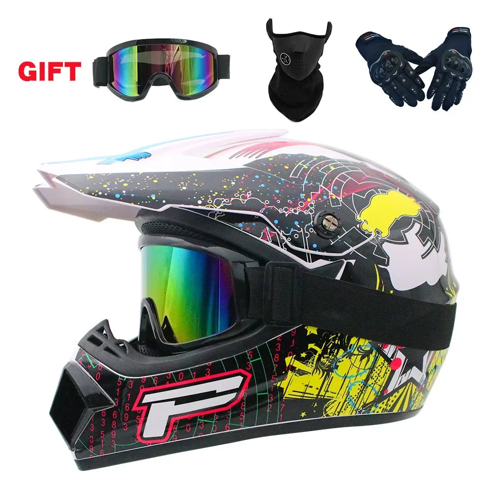 TrailBlaze Off-Road Full Face Helmet