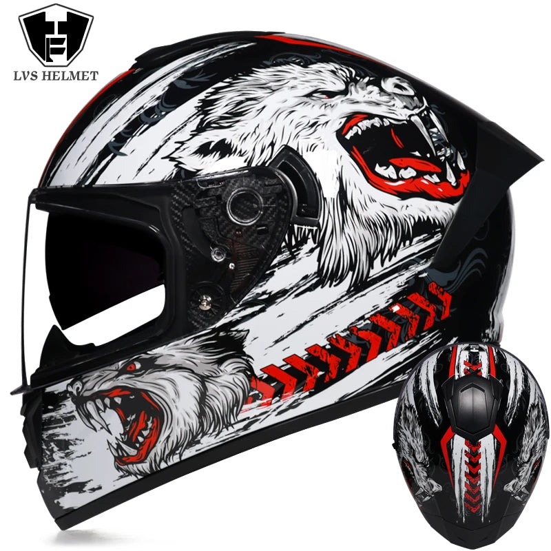 AeroWarm Double Visor Full Face Helmet