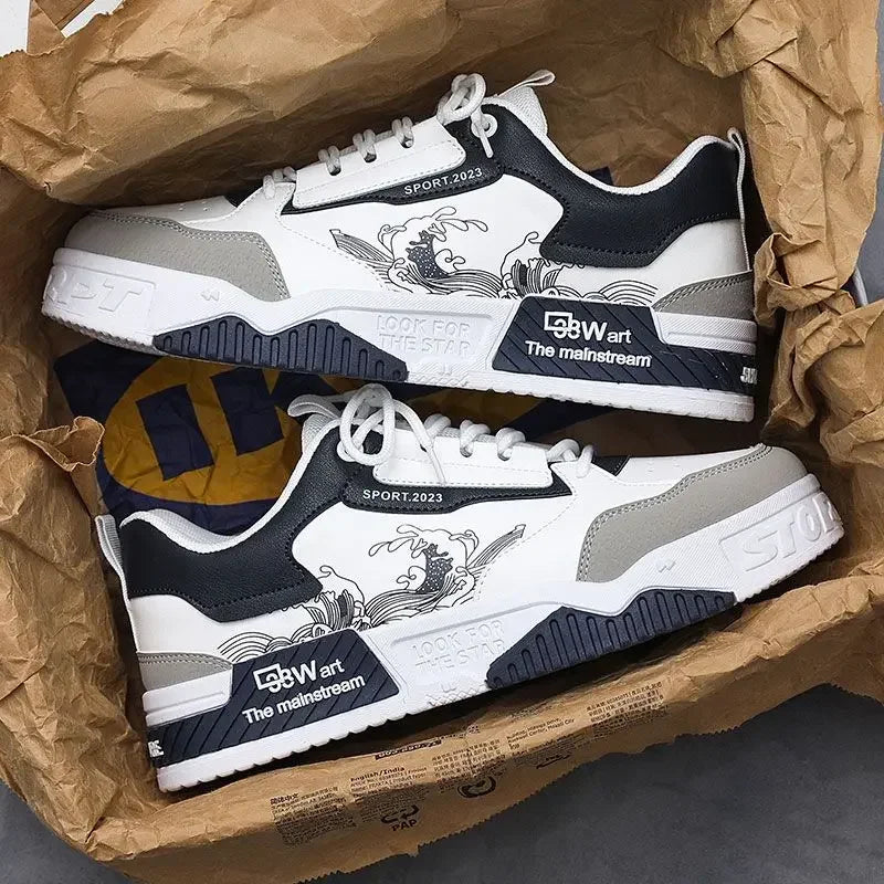 Men’s Luxury Summer Leather Sneakers