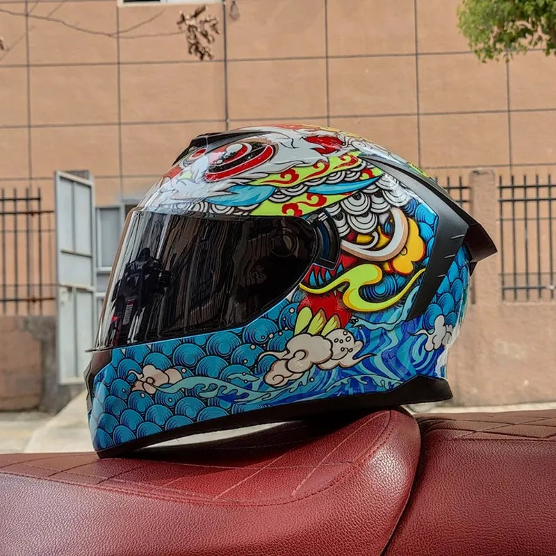 SafeRide Modular Full Face Helmet