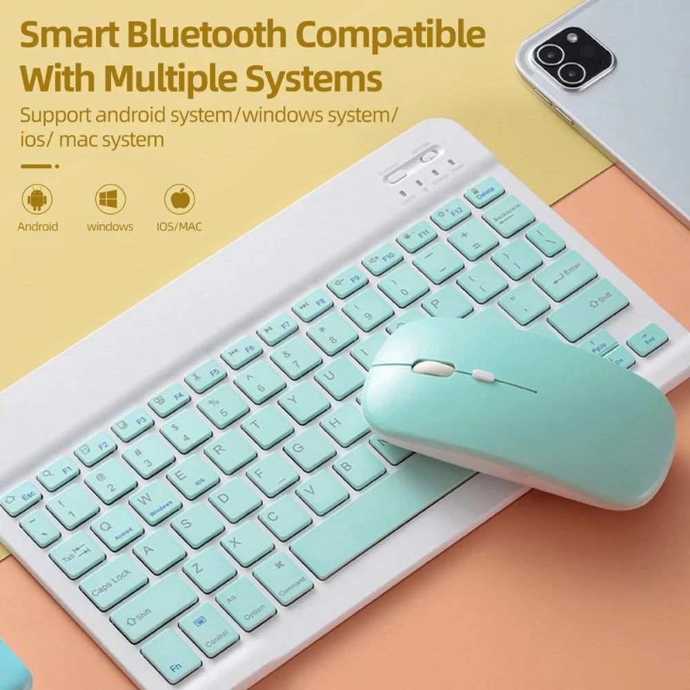 “Silent Wireless Bluetooth Mouse – Universal for Laptop, Tablet & PC”