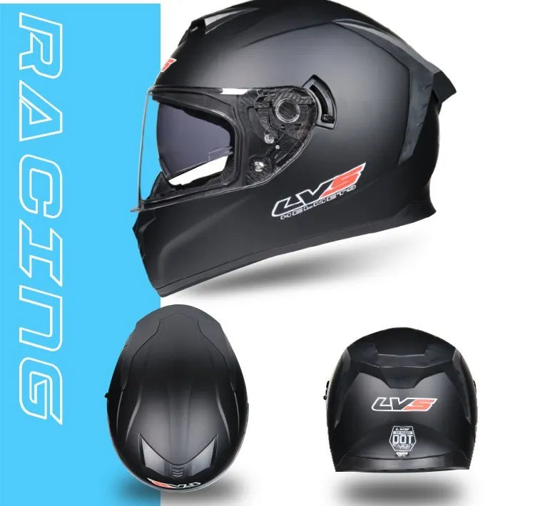 SafeRide Modular Full Face Helmet