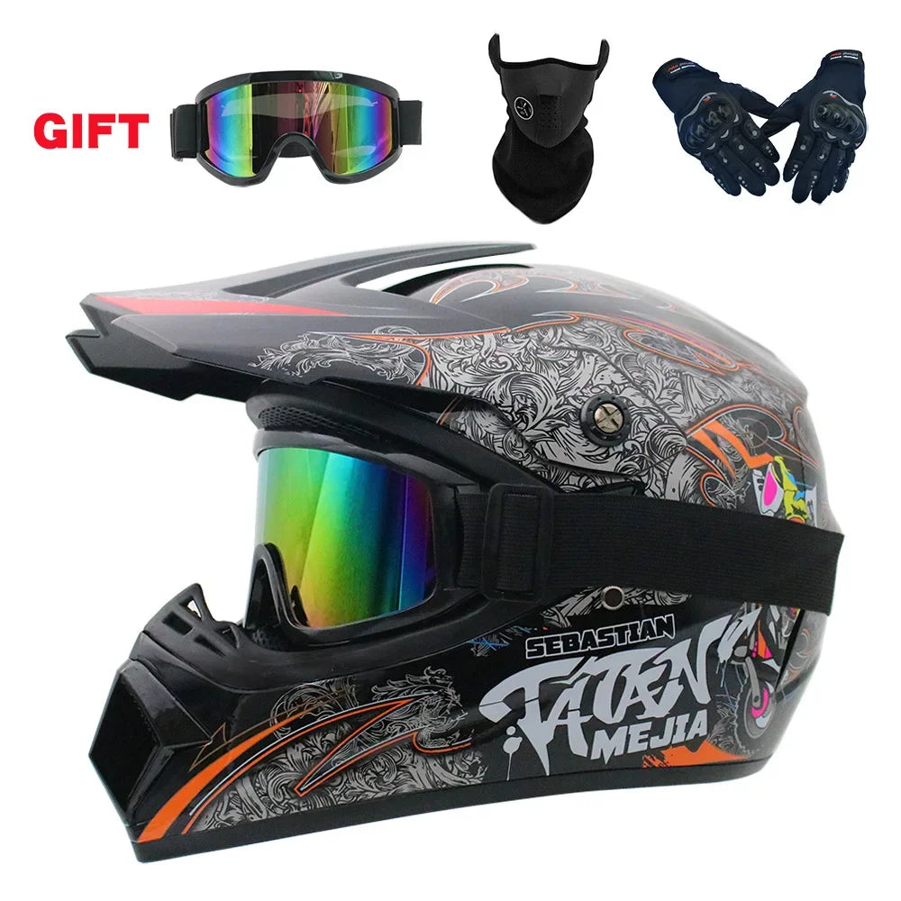 TrailBlaze Off-Road Full Face Helmet