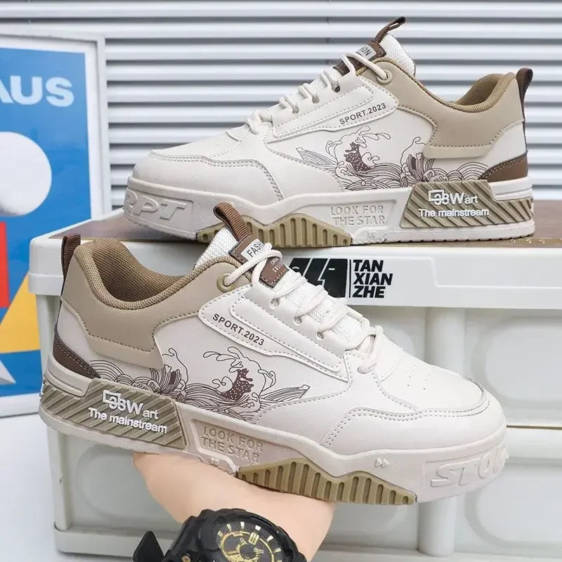 Men’s Luxury Summer Leather Sneakers