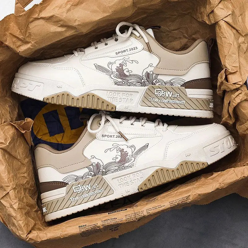 Men’s Luxury Summer Leather Sneakers