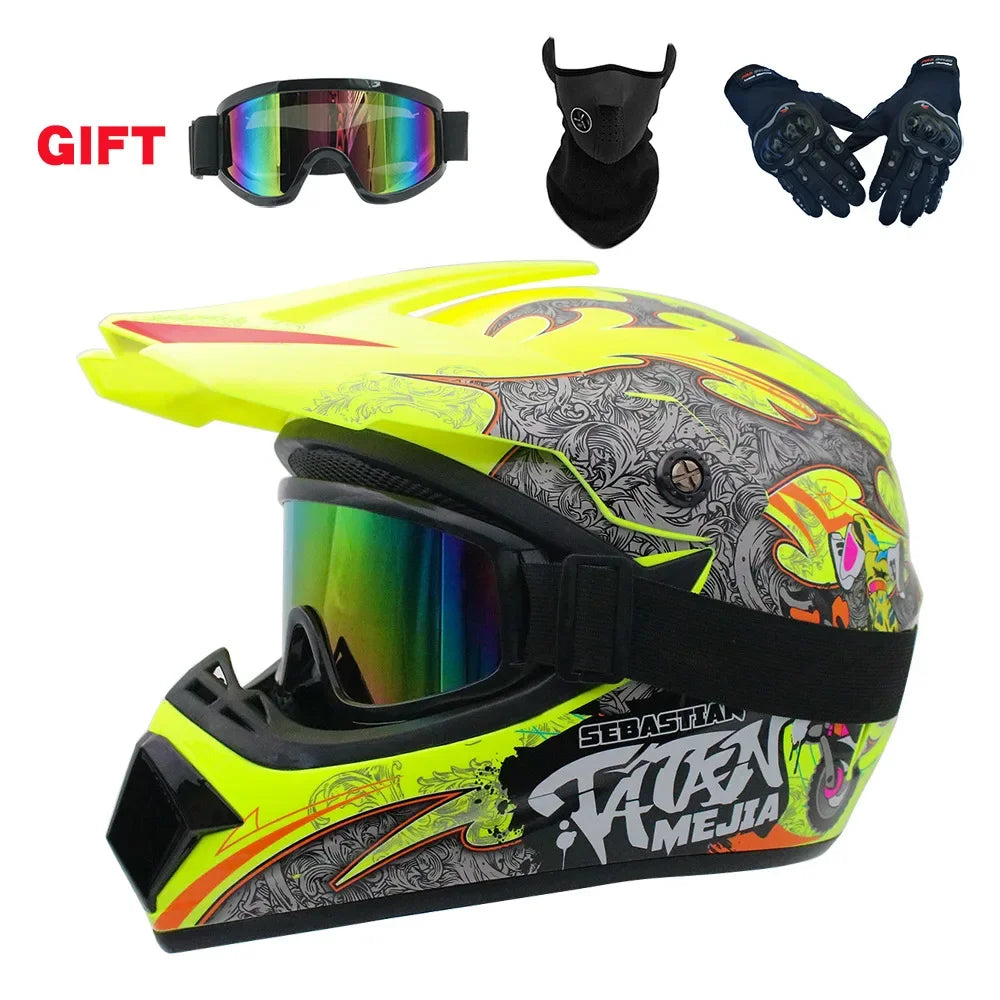 TrailBlaze Off-Road Full Face Helmet