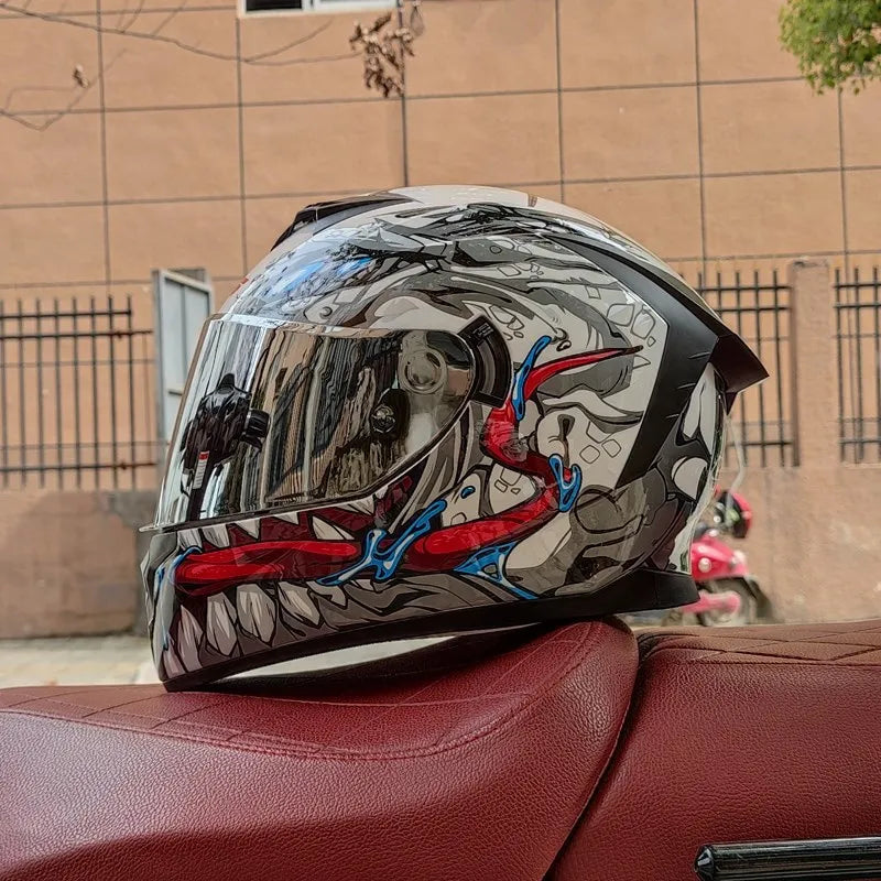 SafeRide Modular Full Face Helmet