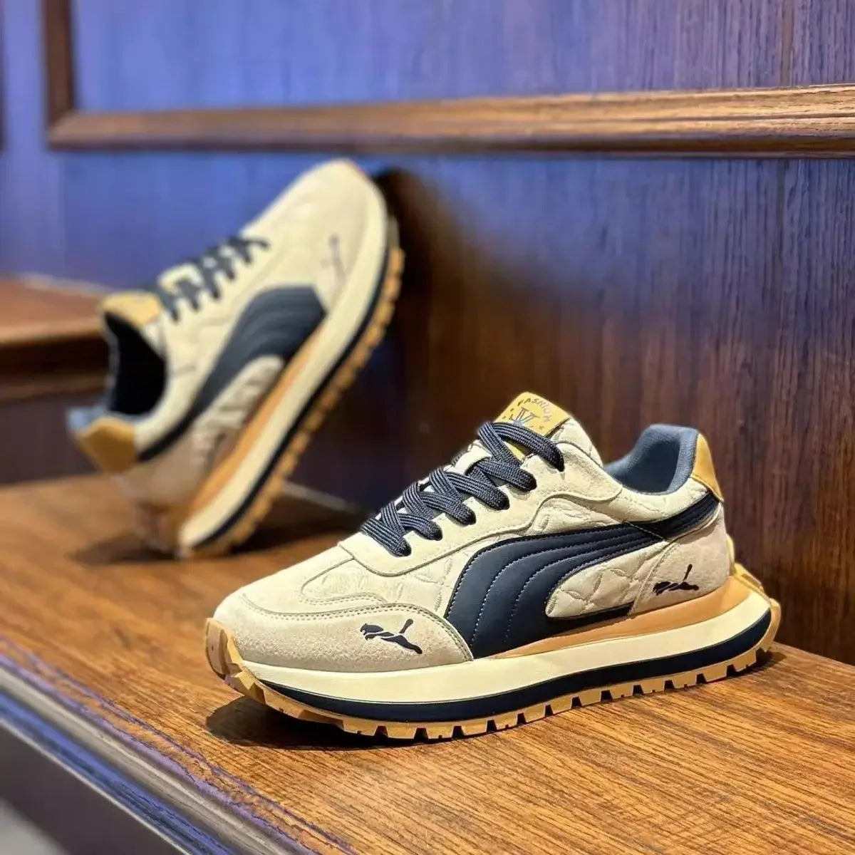 Men’s Casual Thick-Soled Sports Shoes